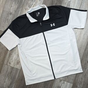 Under Armour | Men's Sportstyle Pique Short Sleeve, Full Zip Shirt
